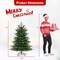 Green PVC PE 5ft Artificial Christmas Tree with 200 LED Lights